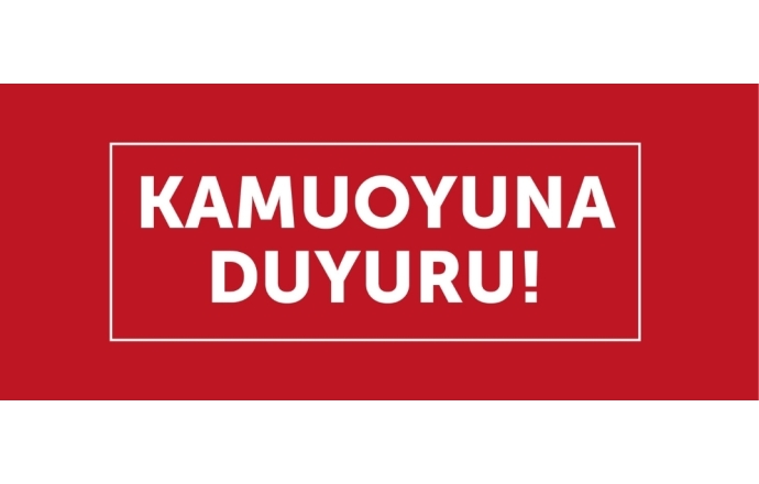 Üye Aidat Hatırlatması